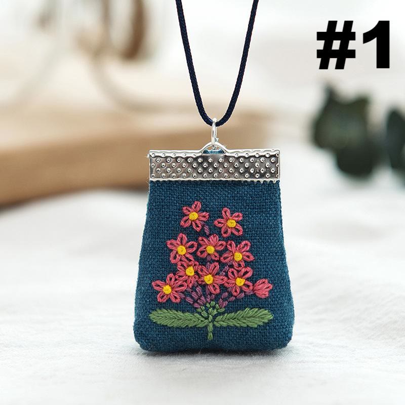 Handmade Pouch Sachet Kit | Creative Necklace Bag  | Unique Birthday Gift For Mother - Big - #1 - image 2