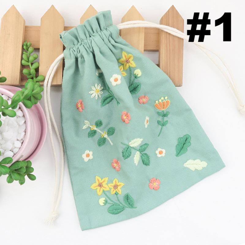 Handmade Drawstring Pouch Kit | Portable Pouch Sachet | Jewelry Storage Bag | Gift For Her - #1 - image 2