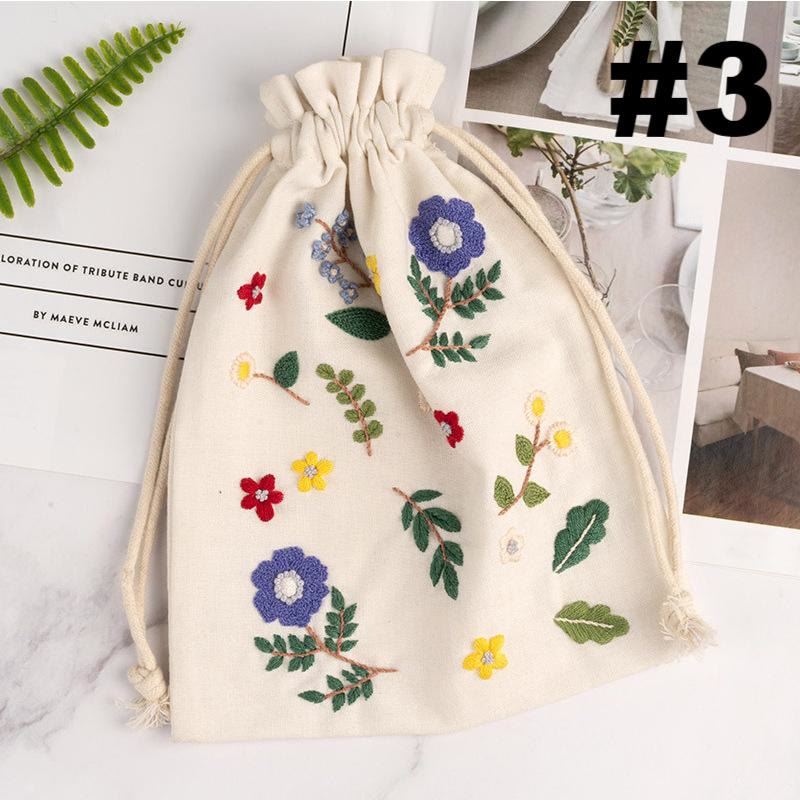 Handmade Drawstring Pouch Kit | Portable Pouch Sachet | Jewelry Storage Bag | Gift For Her - #3 - image 4