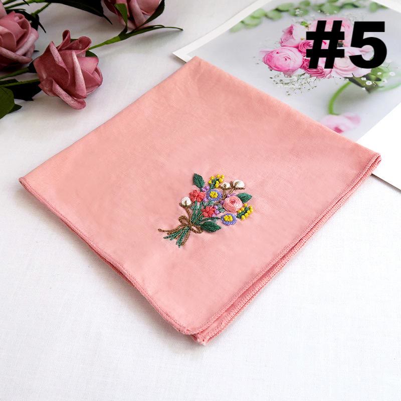 Embroidery Handkerchief Kit | Diy Handmade Craft | Unique Gift For Lovers - #5 - image 6