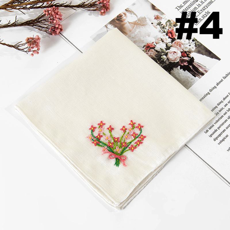 Embroidery Handkerchief Kit | Diy Handmade Craft | Unique Gift For Lovers - #4 - image 5