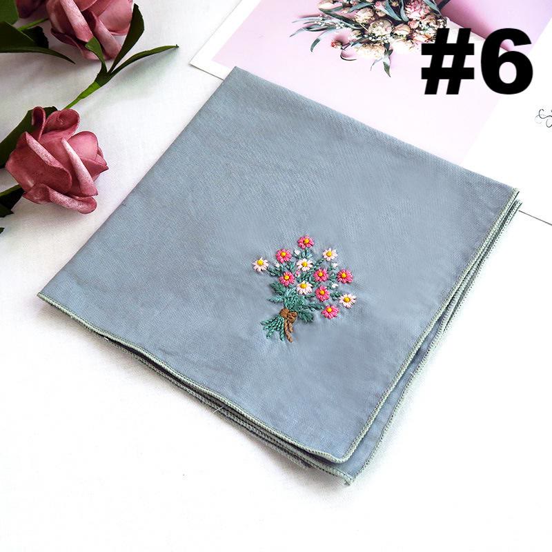 Embroidery Handkerchief Kit | Diy Handmade Craft | Unique Gift For Lovers - #6 - image 7