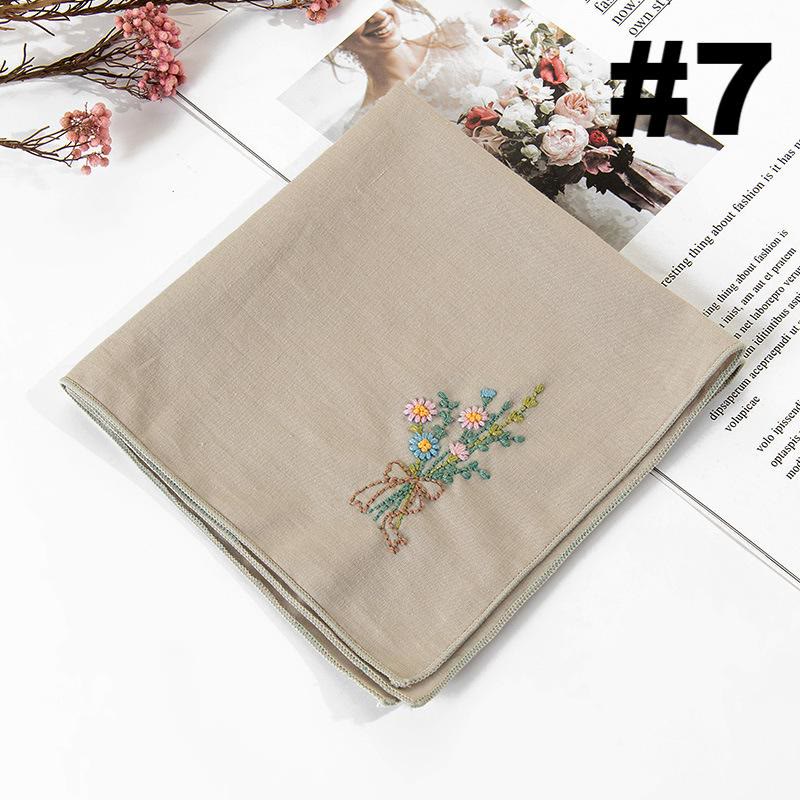 Embroidery Handkerchief Kit | Diy Handmade Craft | Unique Gift For Lovers - #7 - image 8