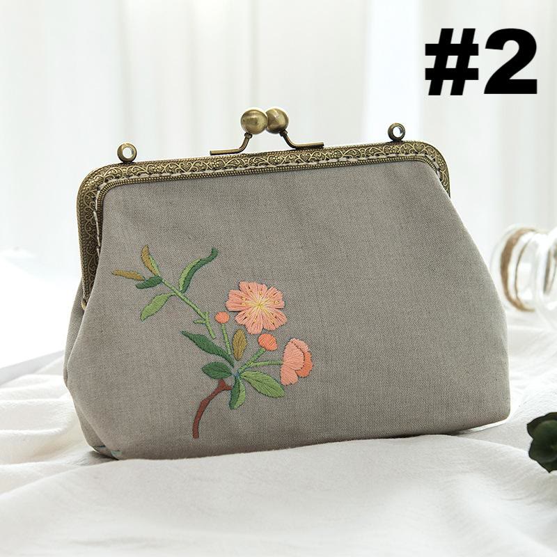 Handmade Lock Coin Purse Kit  | Diy Sewing Craft |  Embroidery Gift For Friend  - #2 - image 2