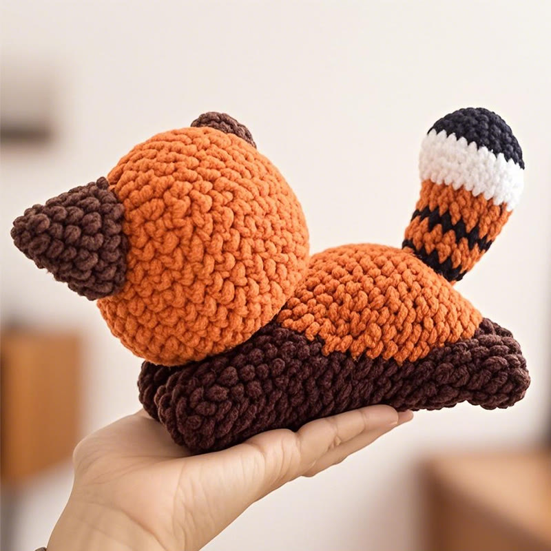 Diy Handmade Red Panda Crochet Kit - Animal Collection Craft | Unique Gifts For Friends - image 3