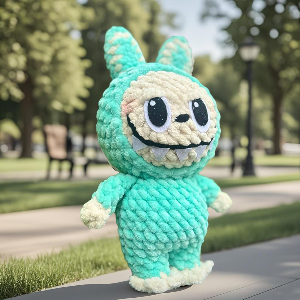 Diy Handmade  Labubu Crochet Kit - Smiling Bunny Doll | Adorable Crochet Gifts  - image 6