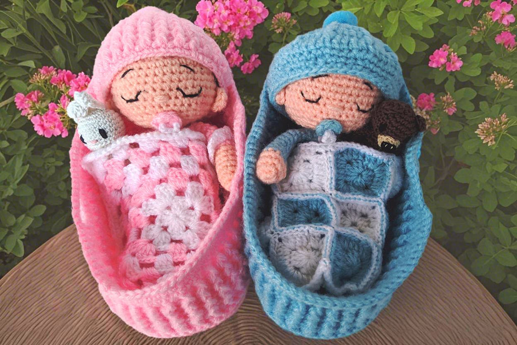 Diy Handmade Baby Twins Crochet Kit - Cute Baby Doll |  Beginner-friendly  Handicraft - image 2