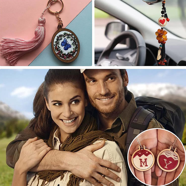 Embroidery Mini Wooden Hoops | Round Cross-stitch Hoops | Diy Sewing Frame - image 9