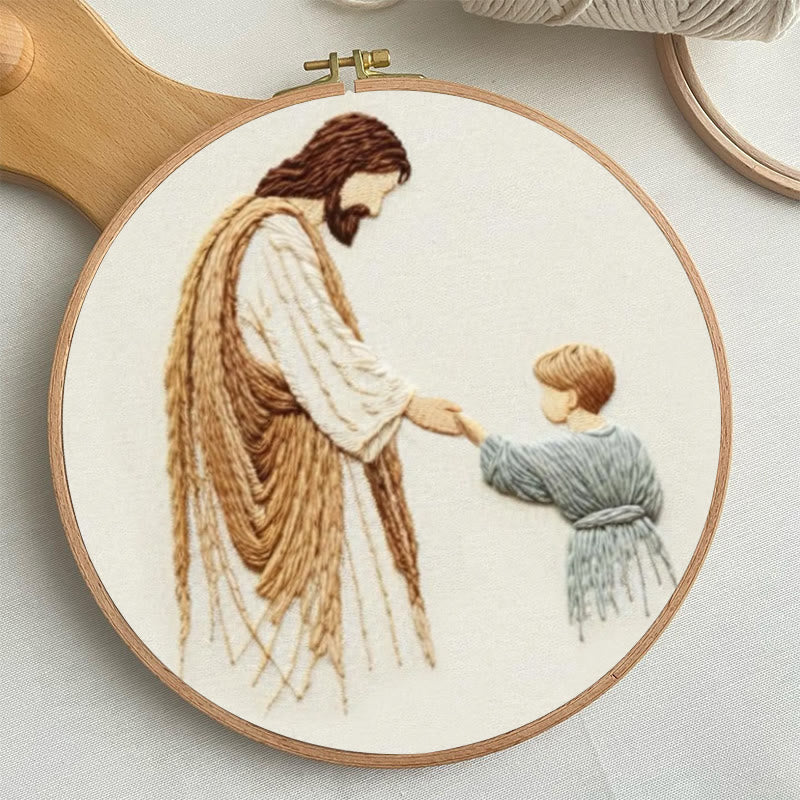 Rubbyoo Embroidery Kit - Baptism | Christian Needle Craft - image 5