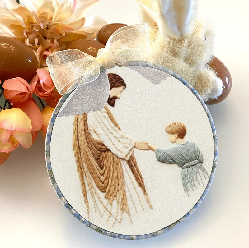 Rubbyoo Embroidery Kit - Baptism | Christian Needle Craft - image 4