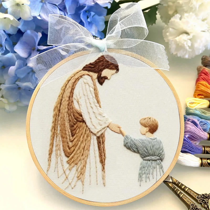 Rubbyoo Embroidery Kit - Baptism | Christian Needle Craft - image 6