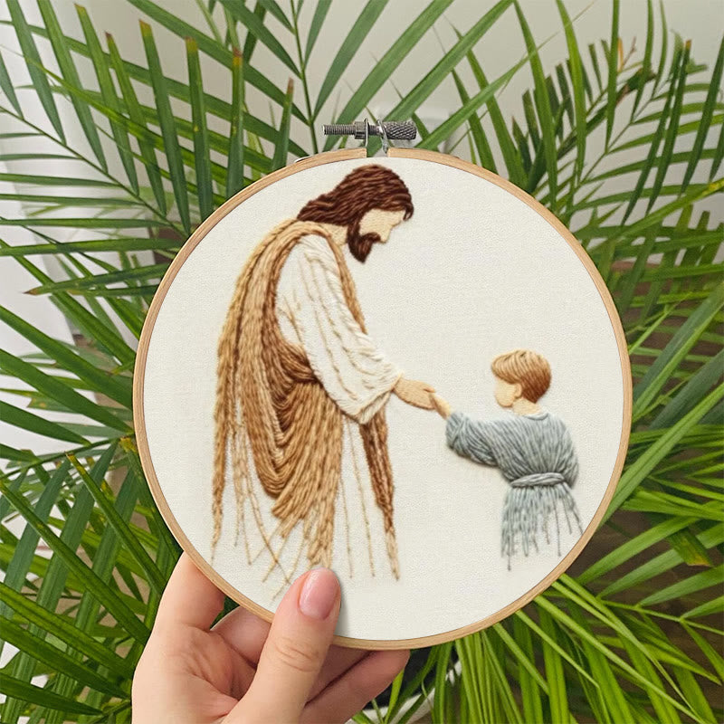 Rubbyoo Embroidery Kit - Baptism | Christian Needle Craft - image 7