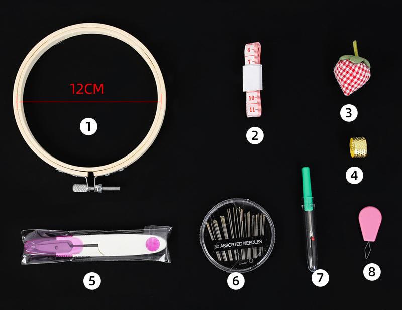 Embroidery Thread Case - 4meters 80colors Thread | Nice Knitting Accessories | Gifts For Starter - image 3