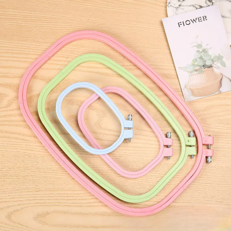 Embroidery Plastic Hoops | Different Size Square Hoops | Diy Crafts Accessories   - image 3