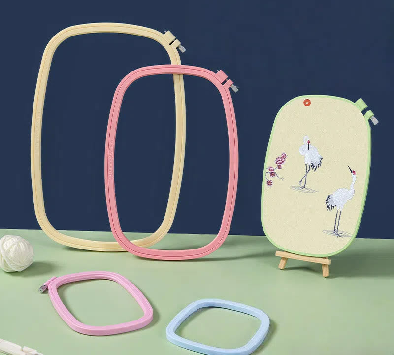 Embroidery Plastic Hoops | Different Size Square Hoops | Diy Crafts Accessories   - image 0