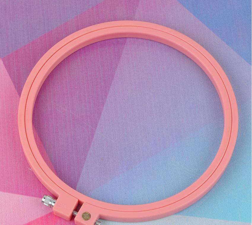 Embroiderey Plastic Frame | 7 Types Embroidered Hoop | Nice Gifts For Handmake Crafter - image 7