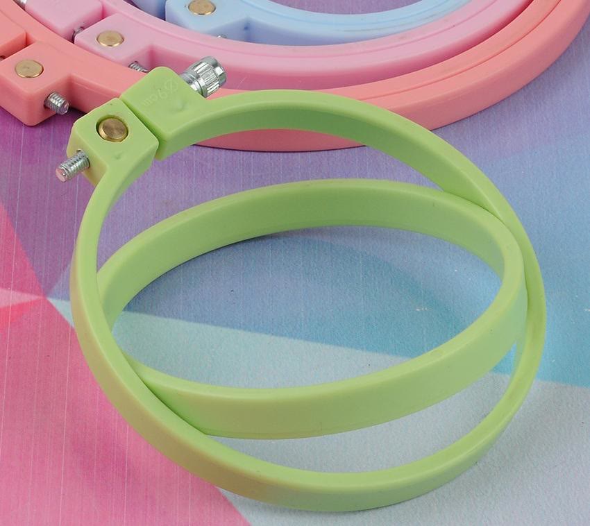 Embroiderey Plastic Frame | 7 Types Embroidered Hoop | Nice Gifts For Handmake Crafter - image 5