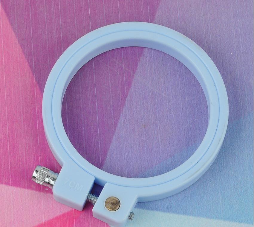 Embroiderey Plastic Frame | 7 Types Embroidered Hoop | Nice Gifts For Handmake Crafter - image 9