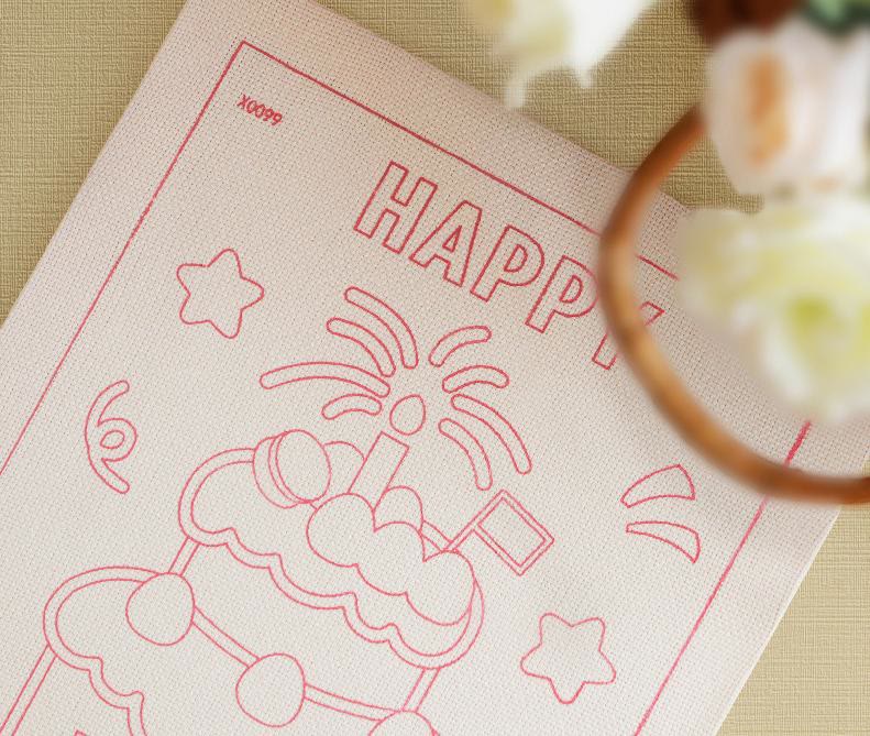  Happy Birthday Punch Needle Kit - Personalized Birthday Gifts | Unique Art Decor  - image 4