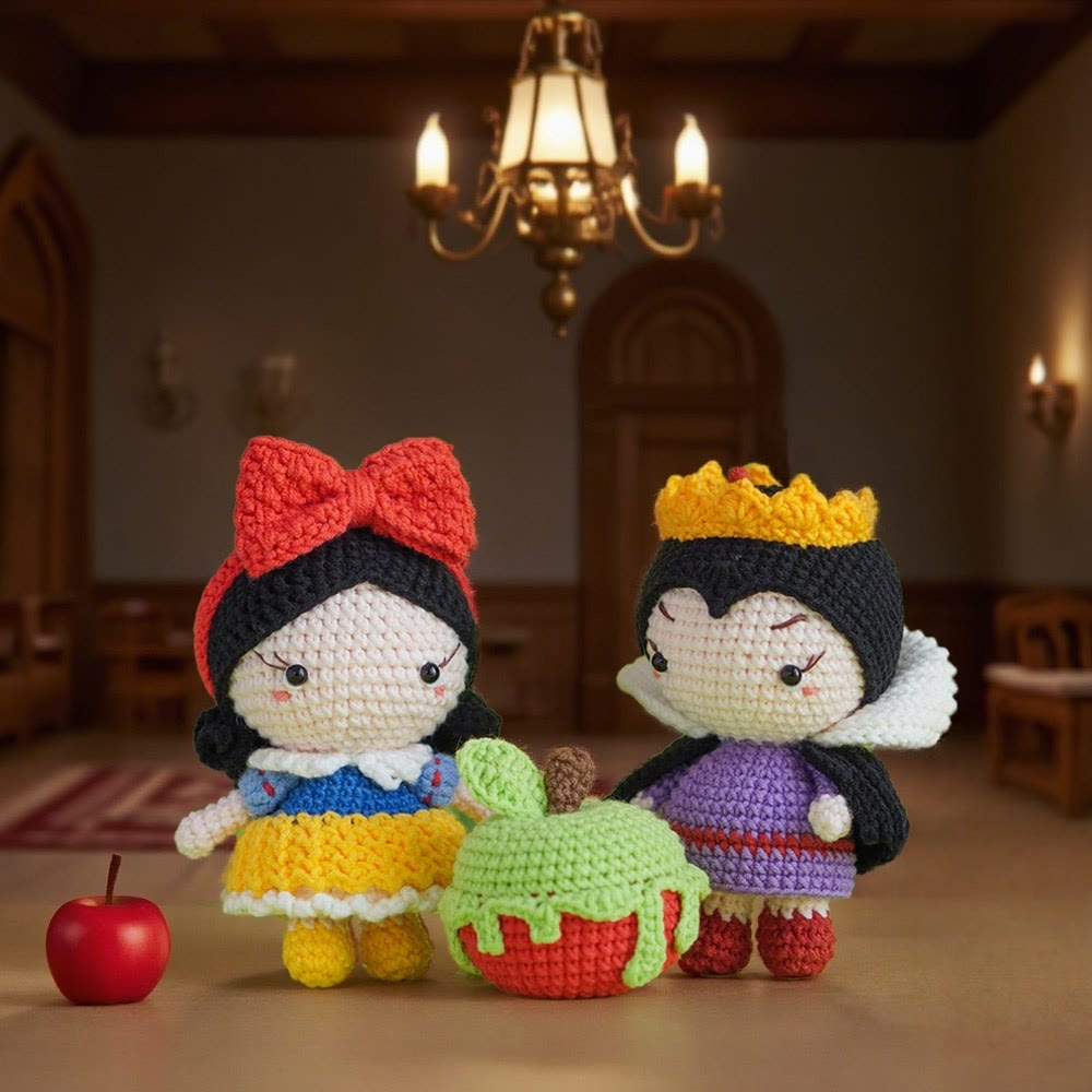 Diy Handmade Princess And Little Dwarfs Crochet Kit - Special Crochet Accessories | Perfect Gifts For Kids - image 6