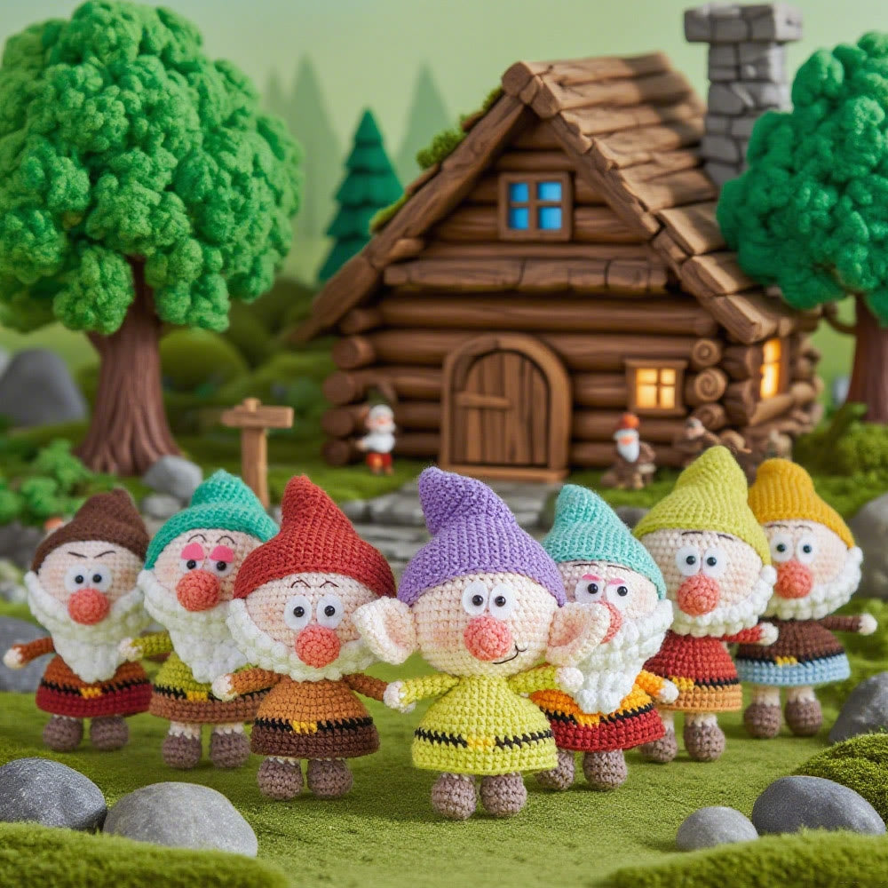 Diy Handmade Princess And Little Dwarfs Crochet Kit - Special Crochet Accessories | Perfect Gifts For Kids - image 5