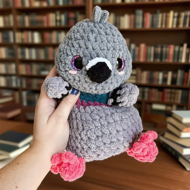 Diy Handmade Ducky And Chick Crochet Kit - Cute Animal Needlework  | Unique Baby Gift - Chick E - image 4