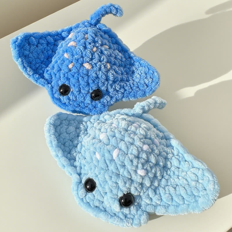 Diy Handmade Stingray Crochet Kit - Lovely Decoration Craft | Gift For Kids  - image 8