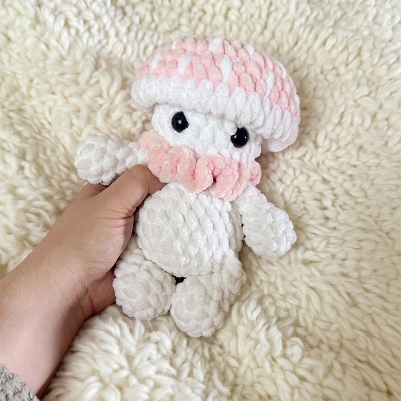 Diy Handmade Mushroom Crochet Kit - Adorable Plush Crochet | Easy Craft For Beginner - D - image 3
