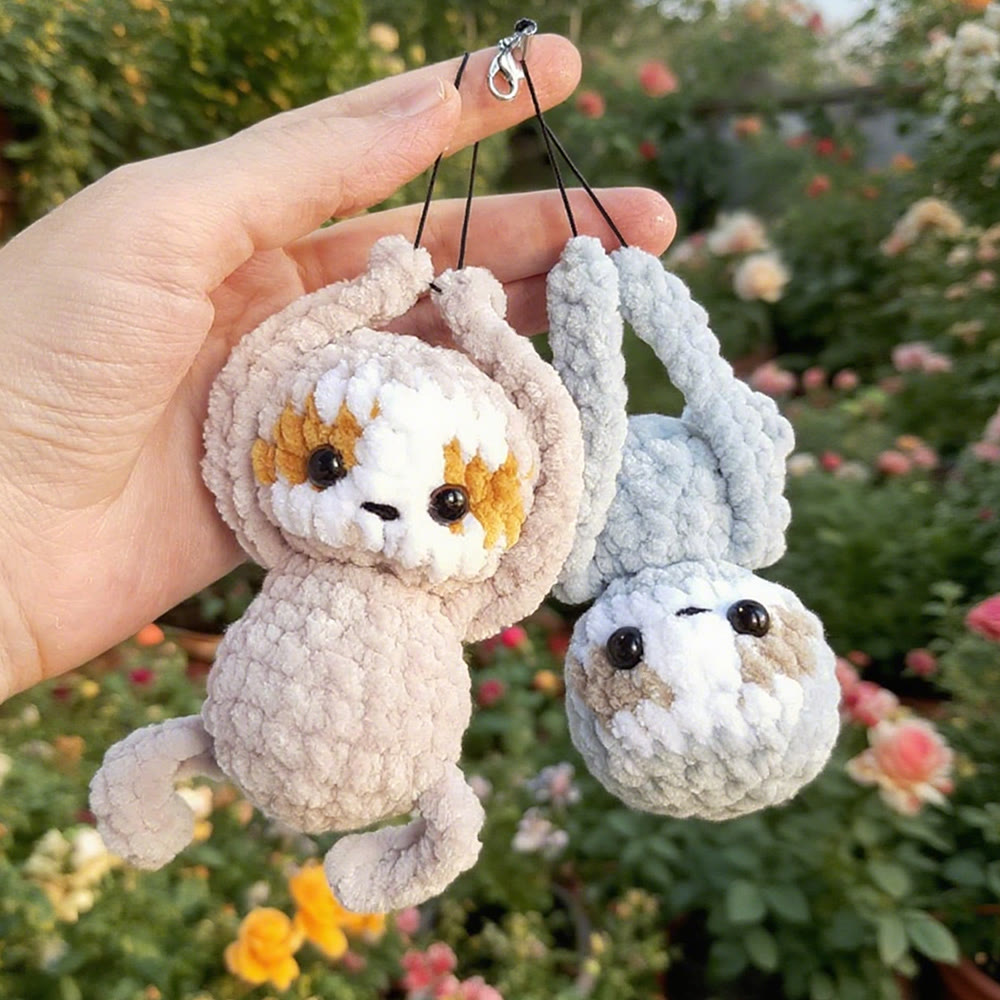 Diy Handmade Sloth Crochet Kit - Lovely Handmade Ornament | Unique Gifts For Friends - image 1
