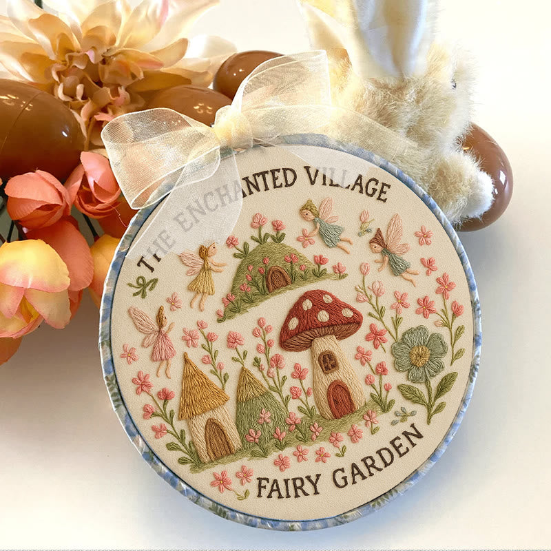 Rubbyoo Embroidery Kit - Fairy Garden  | Nice Deck Ornament - image 6
