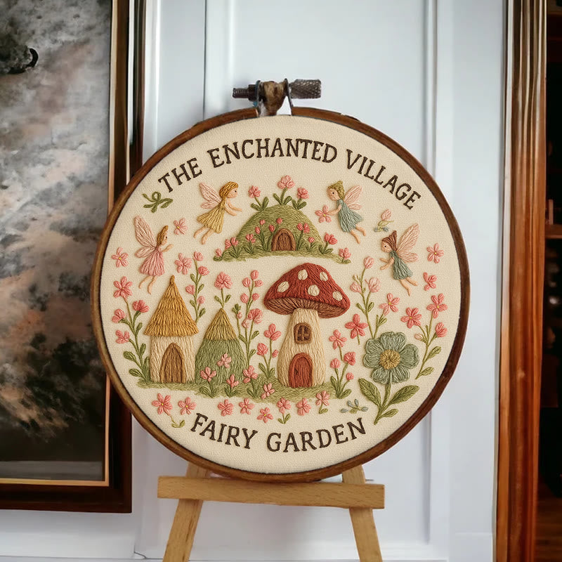 Rubbyoo Embroidery Kit - Fairy Garden  | Nice Deck Ornament - image 7