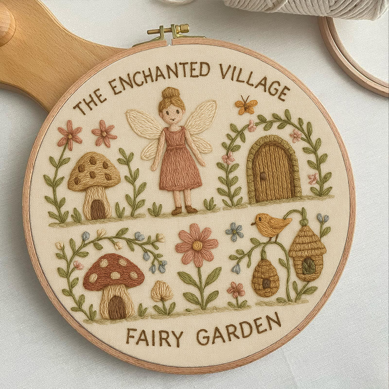 Rubbyoo Embroidery Kit - Flower Princess | Diy Gifts For Crafters - image 3