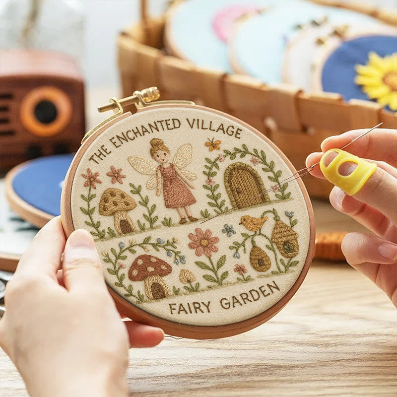 Rubbyoo Embroidery Kit - Flower Princess | Diy Gifts For Crafters - image 5