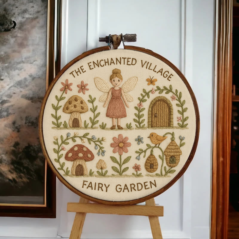 Rubbyoo Embroidery Kit - Flower Princess | Diy Gifts For Crafters - image 7