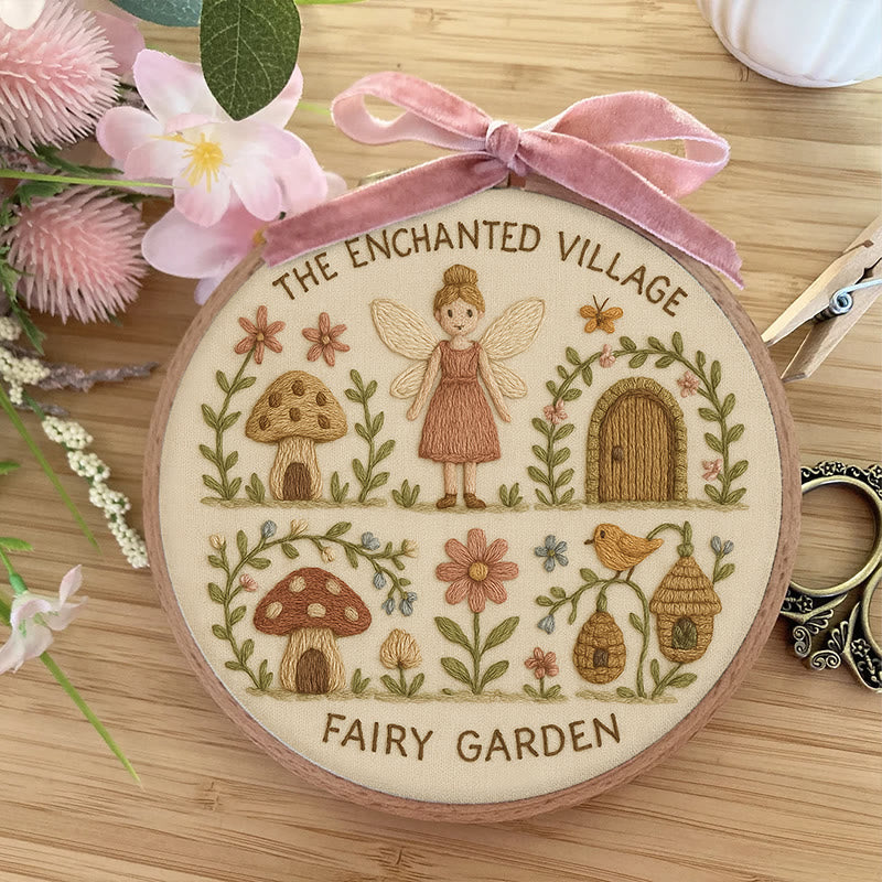 Rubbyoo Embroidery Kit - Flower Princess | Diy Gifts For Crafters - image 4