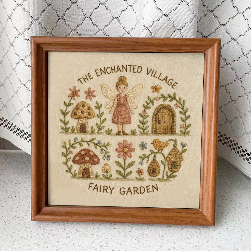 Rubbyoo Embroidery Kit - Flower Princess | Diy Gifts For Crafters - Embroidery Kit Plus An Extra Frame - image 8