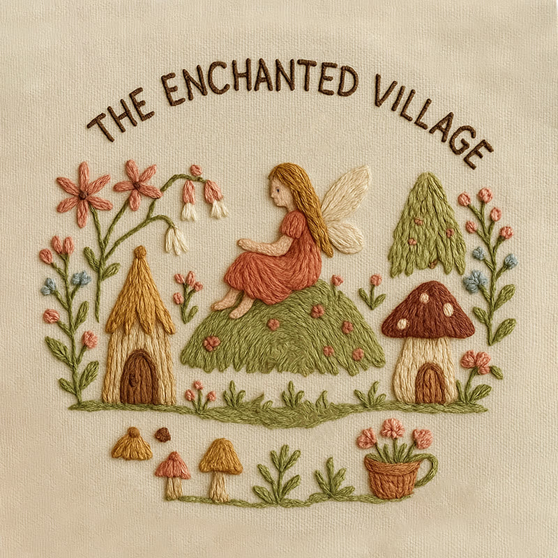 Rubbyoo Embroidery Kit - Forest Girls | Diy Handmade Gifts  - image 8