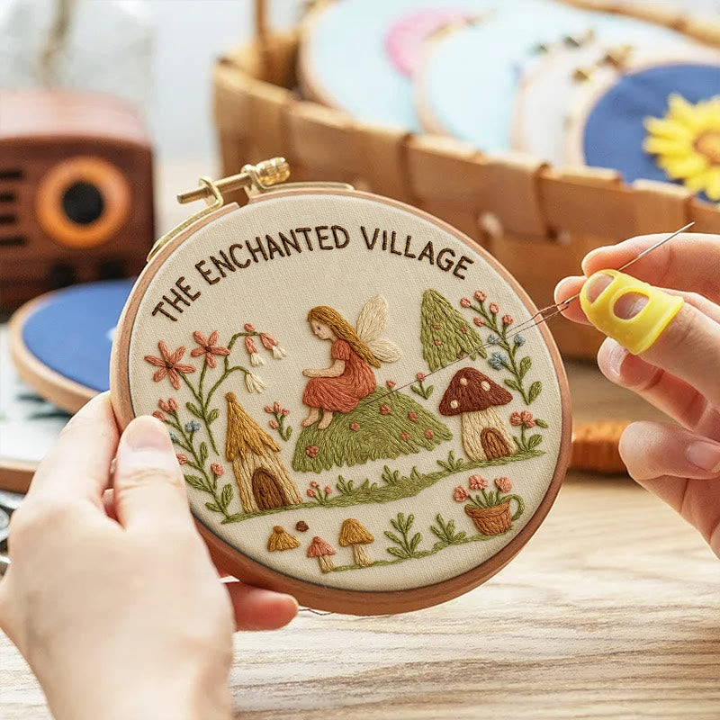 Rubbyoo Embroidery Kit - Forest Girls | Diy Handmade Gifts  - image 4