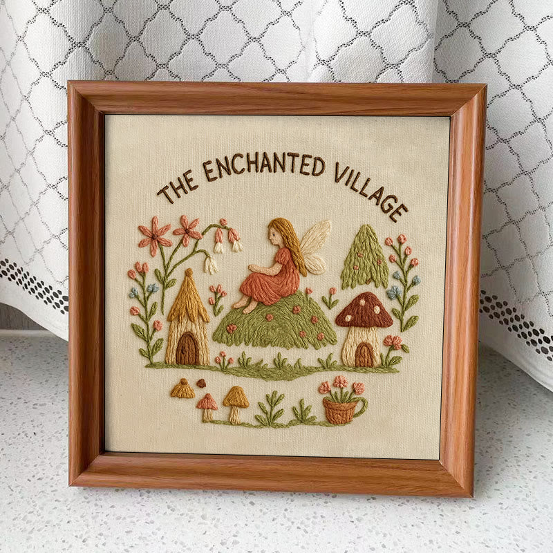 Rubbyoo Embroidery Kit - Forest Girls | Diy Handmade Gifts  - Embroidery Kit Plus An Extra Frame - image 9