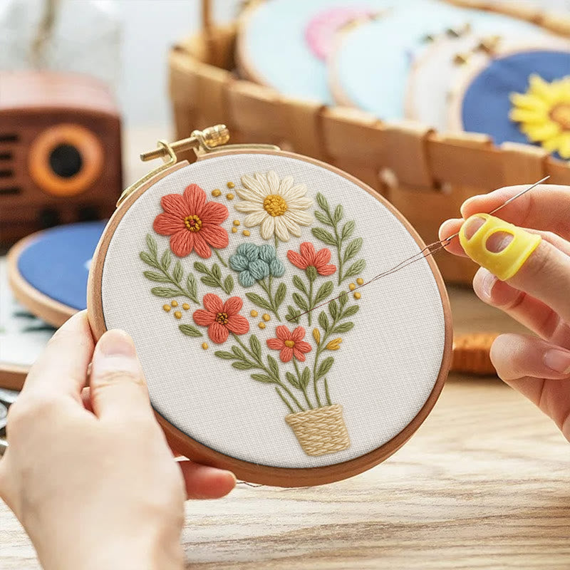 Rubbyoo Embroidery Kit - Fling Hot Air Balloon | Charming Needlework Gifts - image 4