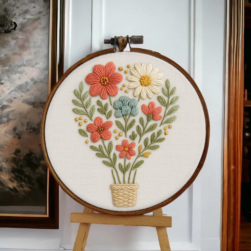 Rubbyoo Embroidery Kit - Fling Hot Air Balloon | Charming Needlework Gifts - image 5