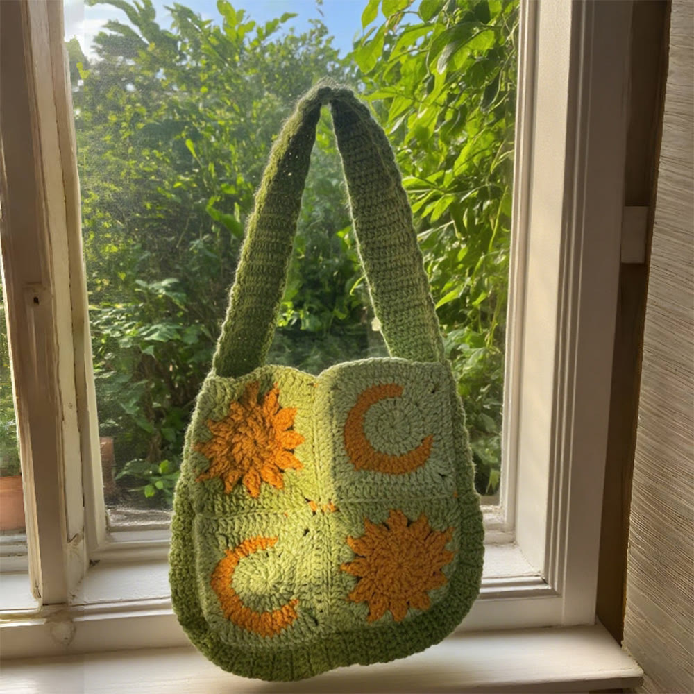 Diy Handmade Crochet Bag Kit - Charming Boho Bag | Easy Crochet Handicraft - image 0