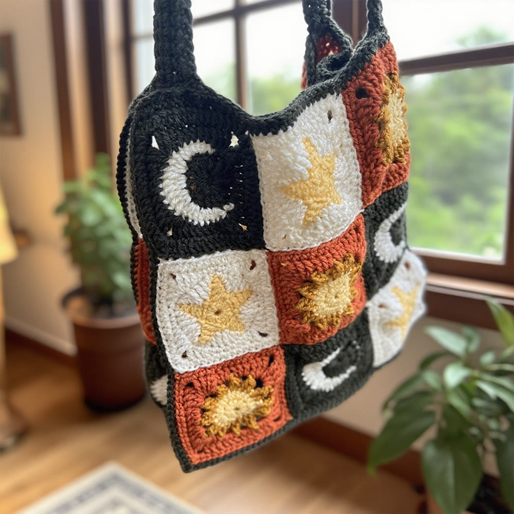 Diy Handmade Crochet Bag Kit - Unique Shopping Bag | Perfect For Beginners - Crochet Bag Kit - image 0