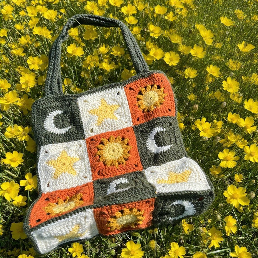 Diy Handmade Crochet Bag Kit - Unique Shopping Bag | Perfect For Beginners - image 1