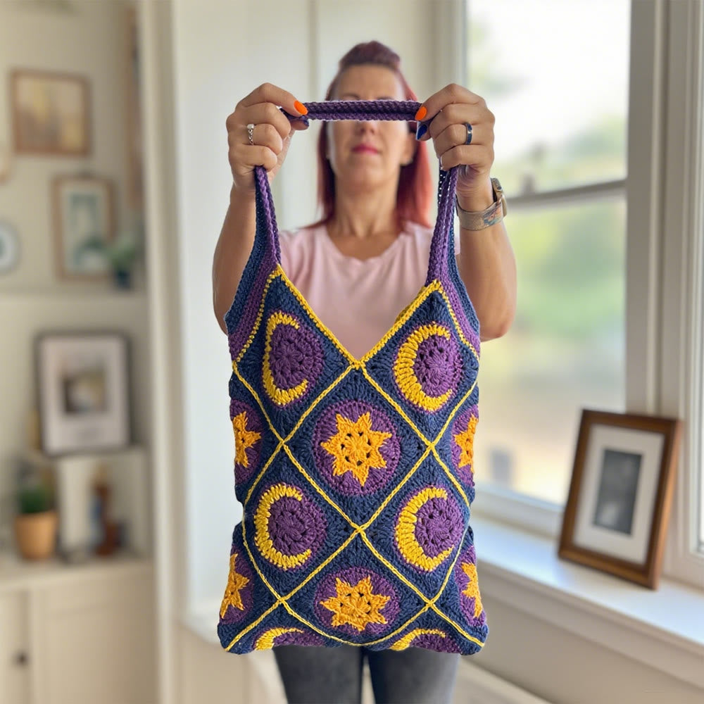 Diy Handmade Purple Crochet Bag Kit - Charming Bag Craft | Gifts For Her - image 2