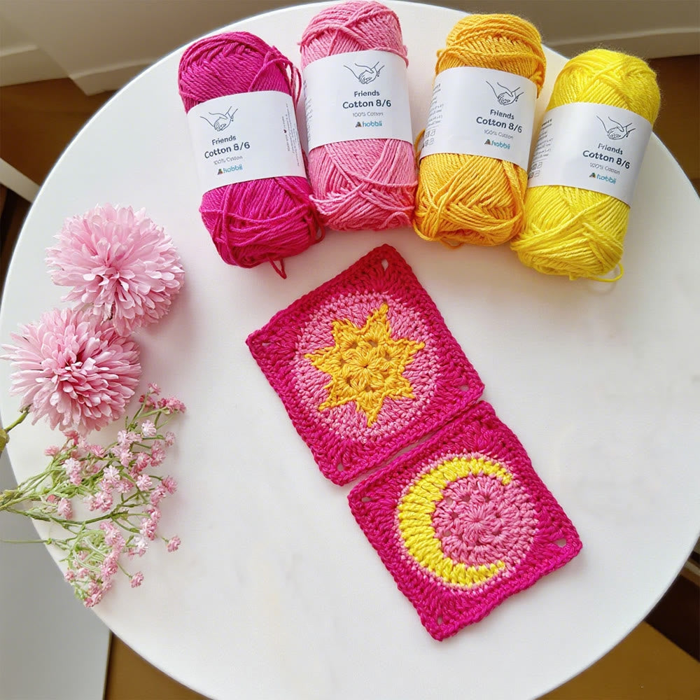 Diy Handmade Pink Crochet Bag Kit - Attractive Needle Artwork | Gifts For Friends - image 3