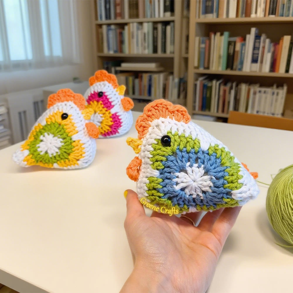 Diy Handmade Chick Crochet Kit - Adorable Animal Craft  | Room Ornament Needlework  - image 4