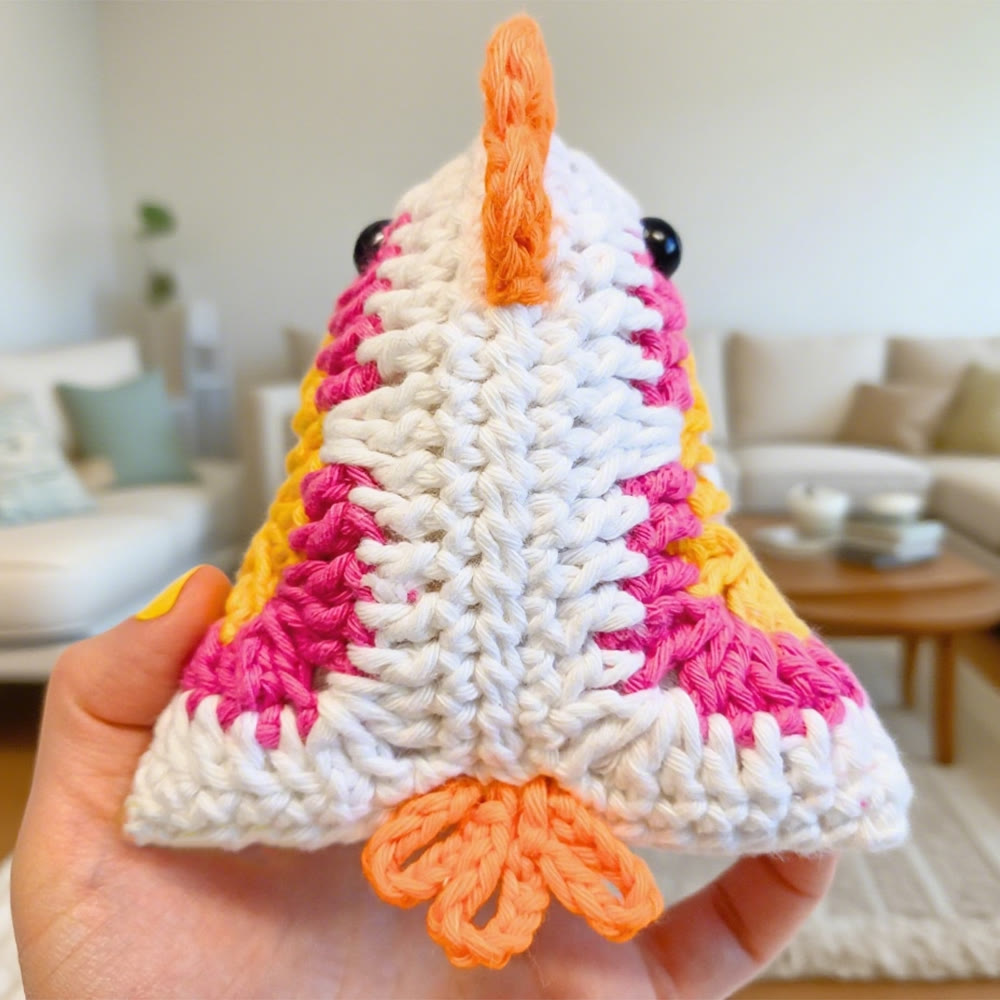 Diy Handmade Chick Crochet Kit - Adorable Animal Craft  | Room Ornament Needlework  - image 3
