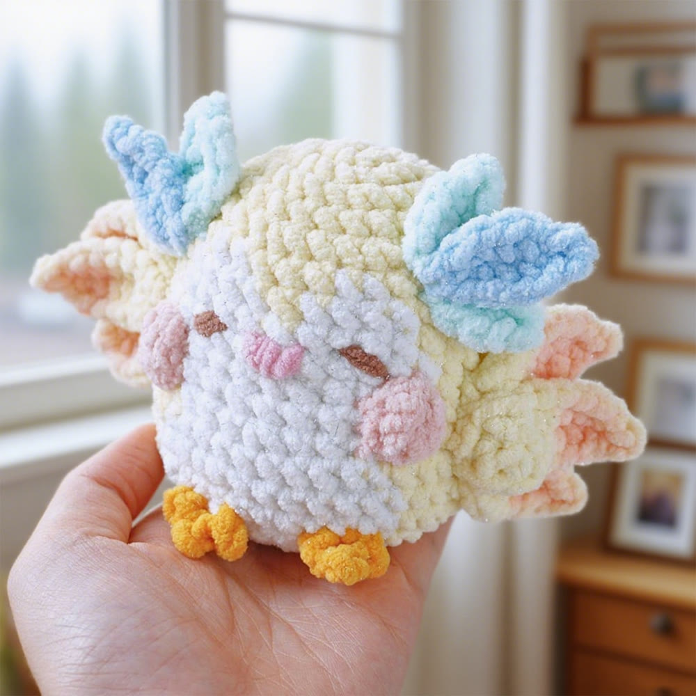 Diy Handmade Crochet Birds Kit - Cute Animal Toy | Perfect Desk Decor - A - image 1