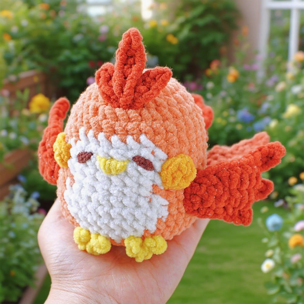 Diy Handmade Crochet Birds Kit - Cute Animal Toy | Perfect Desk Decor - B - image 2